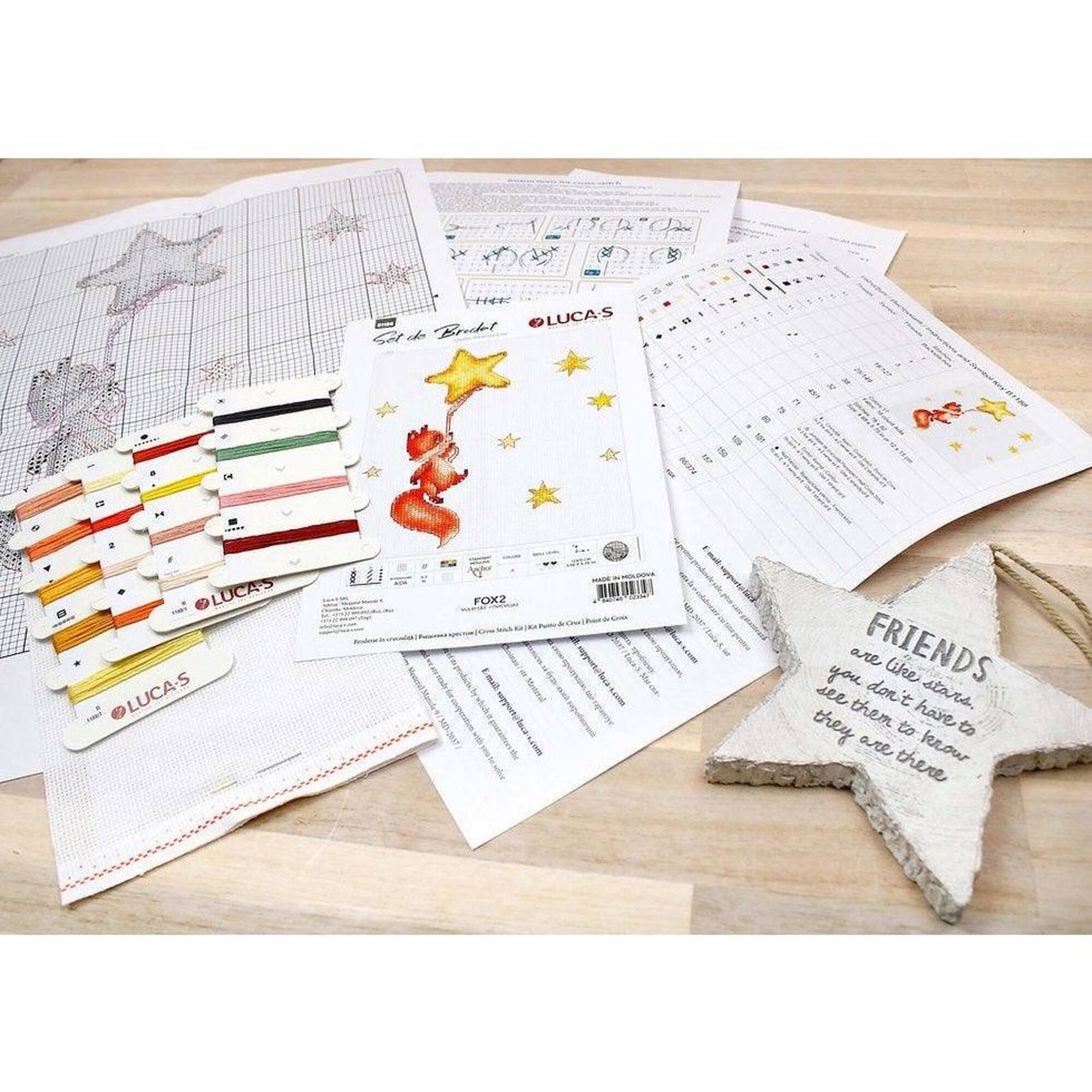 Luca-s Fox 2 Counted Cross Stitch Kit